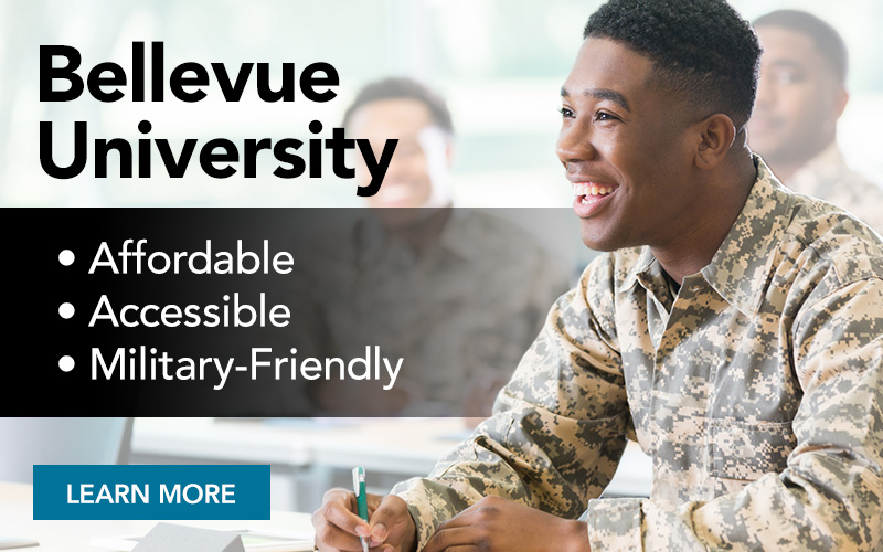 Bellevue University is affordable, accessible, and military-friendly